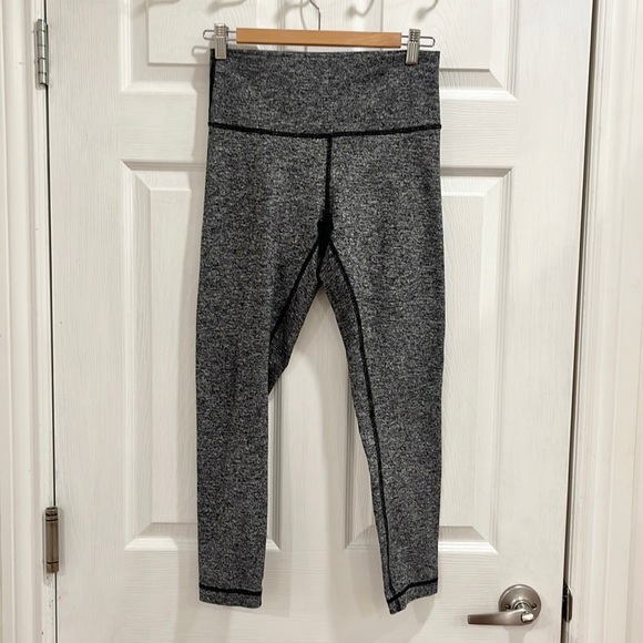 Lululemon Wunder Under High Rise Heather Leggings - Picture 5 of 13